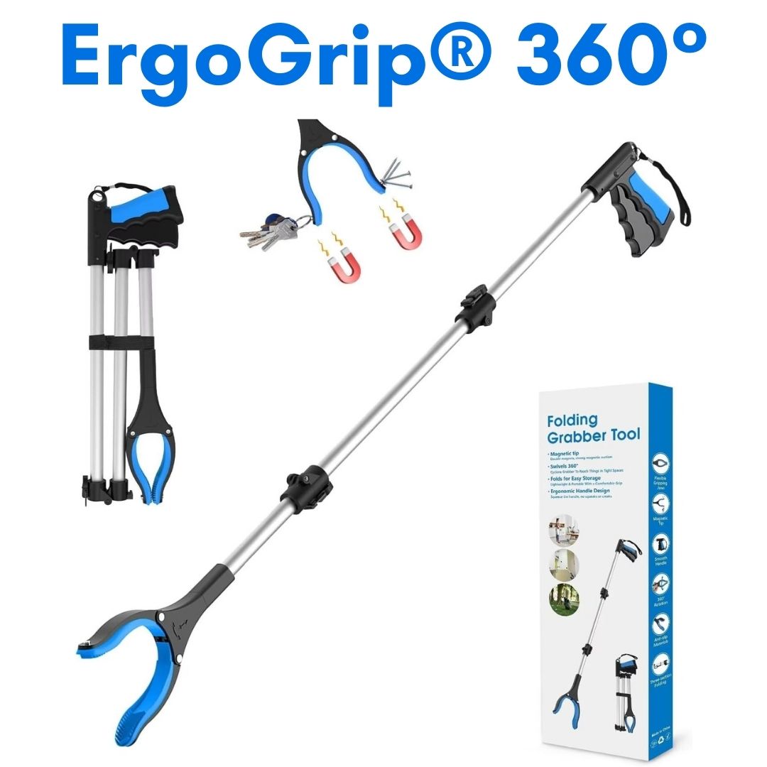 ErgoGrip®️ 360°: Extiende tu alcance y evita peligros + Obsequio Sorpresa